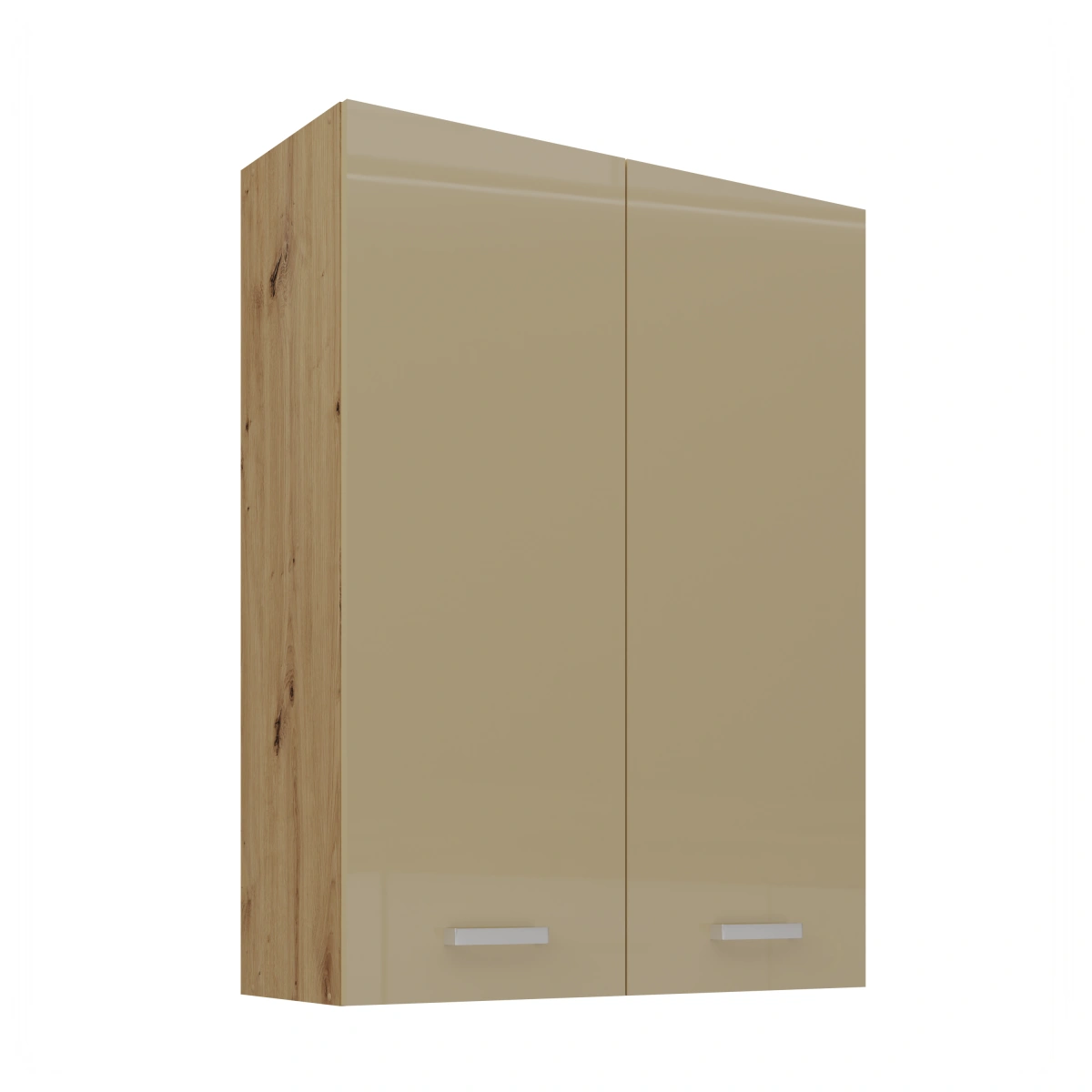 Wall cabinet 80 cm Artisan cappuccino glossy 80 G-108 2F