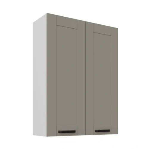 Wall cabinet 80 cm Luna white/clay grey 80 G-108 2F