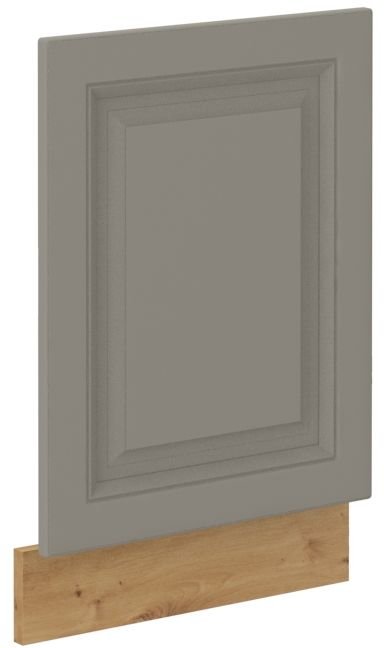 Dishwasher front, 45 cm, open panel, Stillo, artistic, grayish, ZM, 570x446