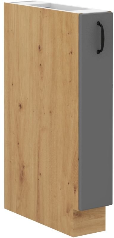 Base cabinet 15 cm Cargo Stillo artisan/dust grey 15 D CARGO BB