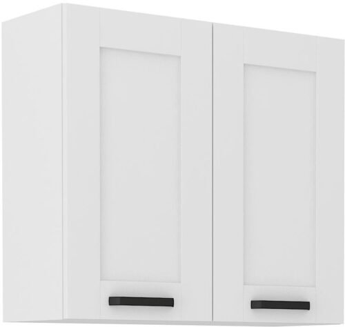 Wall cabinet 80 cm Luna white 80 G-72 2F