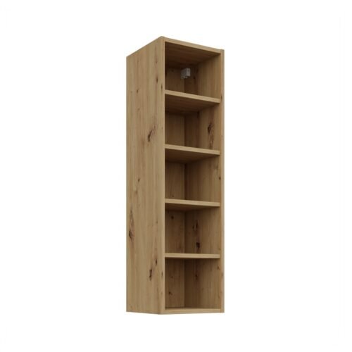Open top shelf, 30 cm, oak imitation, 30 GOTW-108