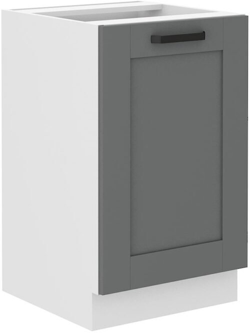 Base cabinet 50 cm Luna sink white/dust grey 50 ZL 1F BB