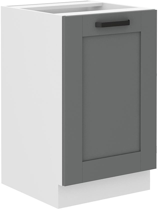 Base cabinet 50 cm Luna sink white/dust grey 50 ZL 1F BB