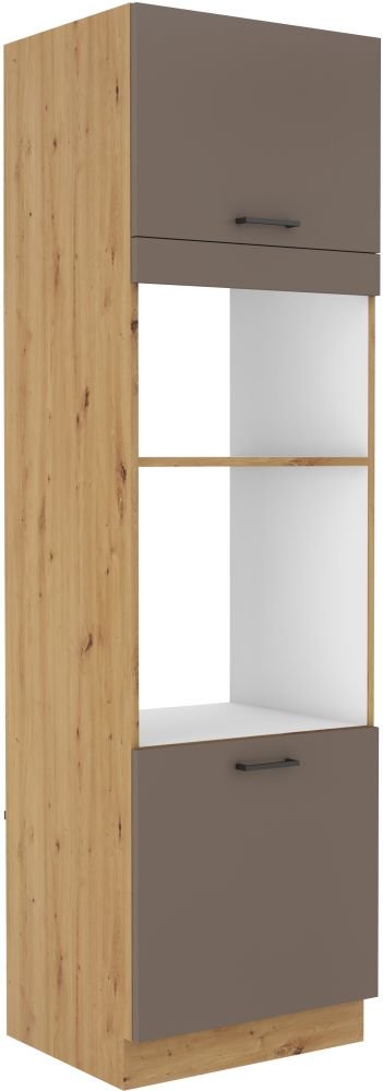 60 cm column cabinet oven and microwave Bologna 60 DPM-210 2F