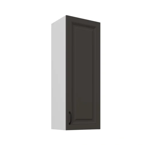 Wall cabinet 40 cm Stillo white/graphite 40 G-108 1F