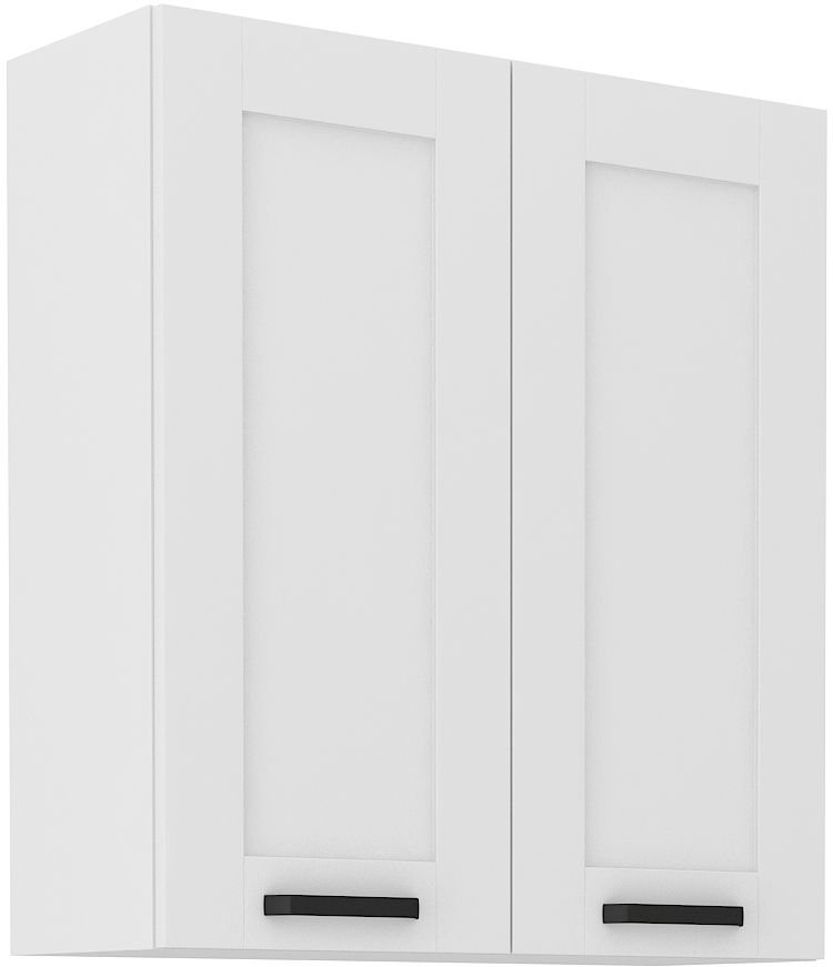 Wall cabinet 80 cm Luna white 80 G-90 2F