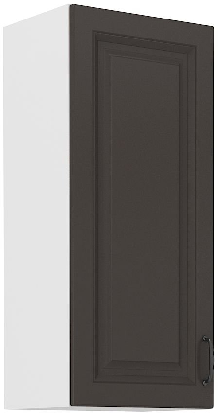 Wall cabinet 40 cm Stillo white/graphite 40 G-90 1F