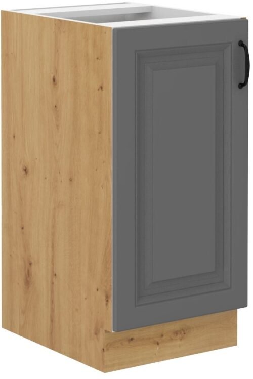Base cabinet 40 cm Stillo artisan/dust grey 40 D 1F BB