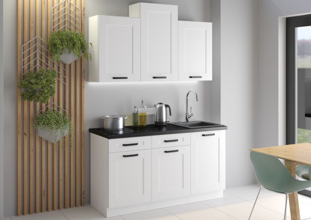 Wall cabinet with hood 60 cm Luna white 60 GU-36 1F - Image 3