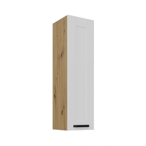 Wall cabinet 30 cm Luna white/artisan 30 G-108 1F