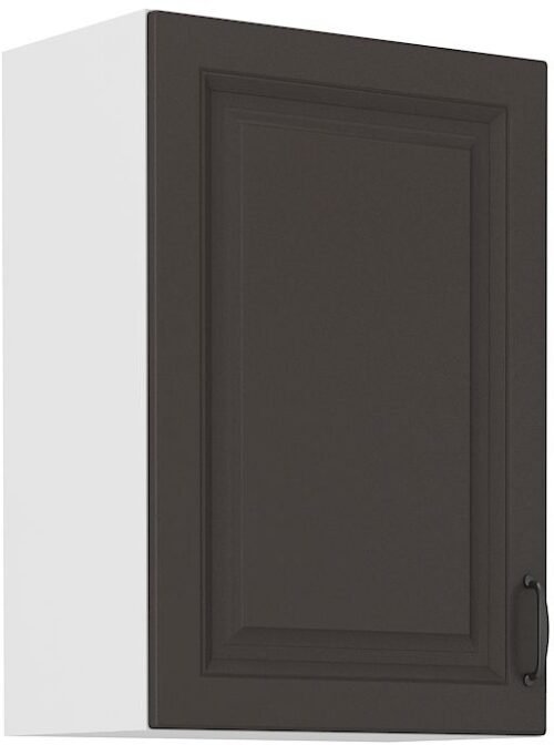 Wall cabinet 50 cm Stillo white/graphite 50 G-72 1F