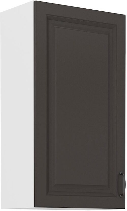 Wall cabinet 50 cm Stillo white/graphite 50 G-90 1F