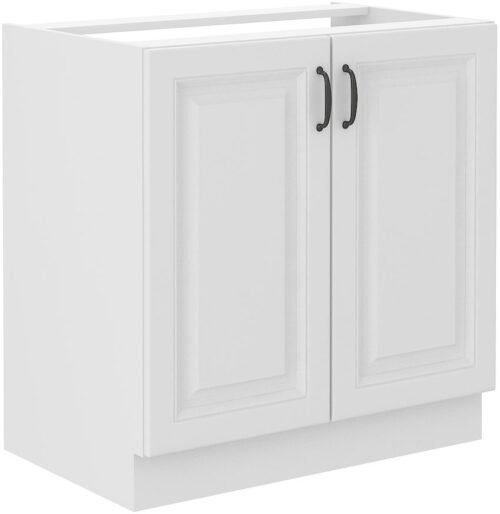 Base cabinet 80 cm, Stillo sink, white, 80 ZL 2F BB
