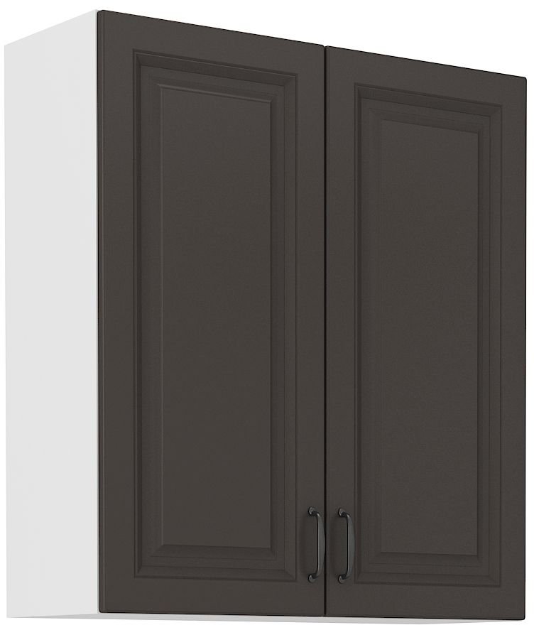 Wall cabinet 80 cm Stillo white/graphite 80 G-90 2F