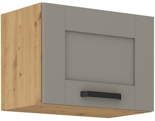 Wall cabinet with hood 50 cm Luna artisan/clay grey 50 GU-36 1F