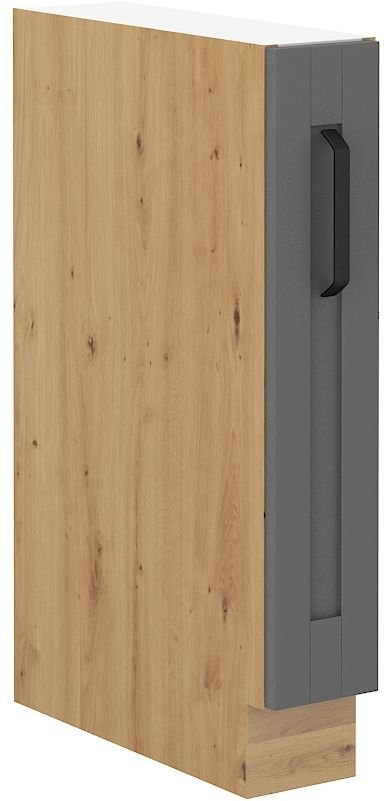 Base cabinet 15 cm Cargo Luna artistic/dusty gray 15 D CARGO BB