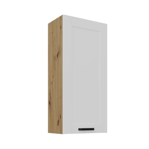 Wall cabinet 50 cm Luna white/artisan 50 G-108 1F