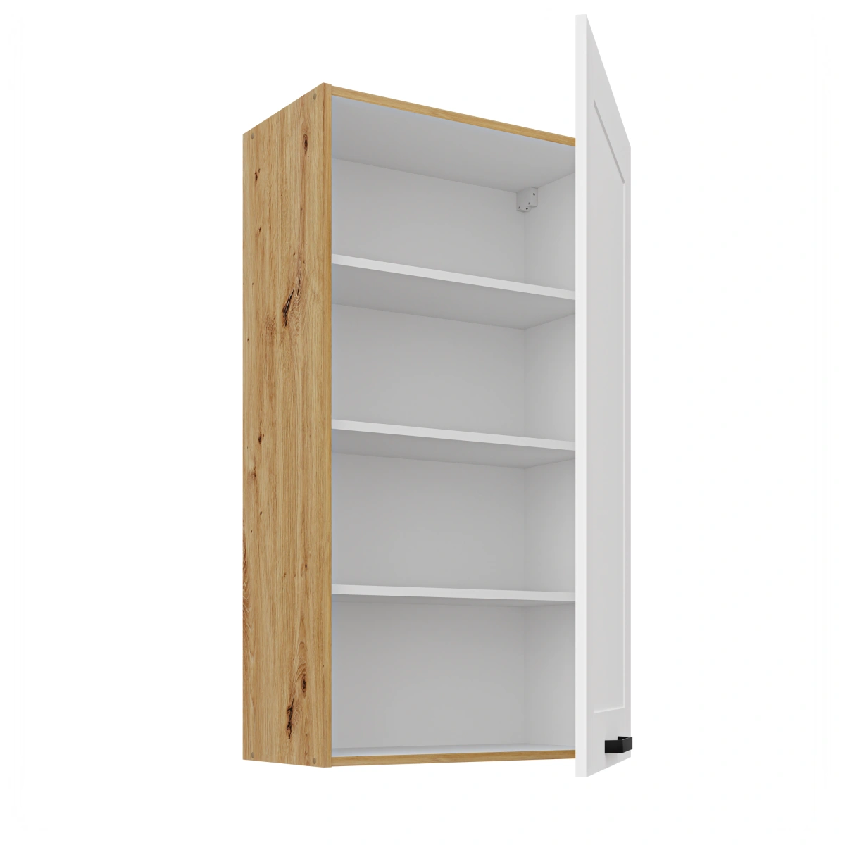 Wall cabinet 60 cm Luna white/artisan 60 G-108 1F - Image 2