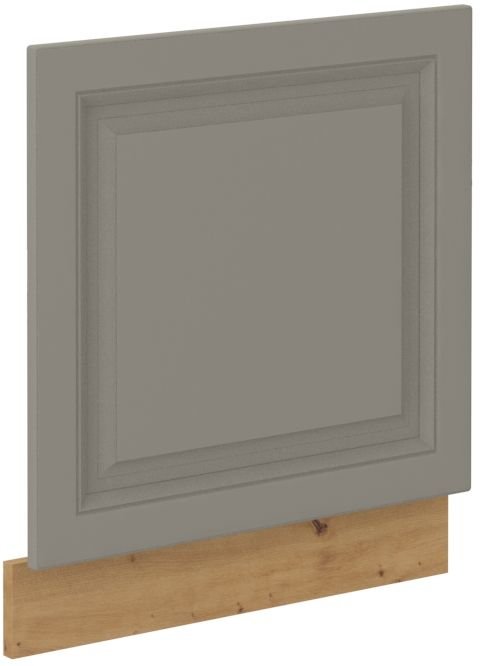 Dishwasher front, 60 cm, open panel, Stillo, artistic/clay grey, ZM, 570x596