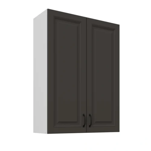 Wall cabinet 80 cm Stillo white/graphite 80 G-108 2F