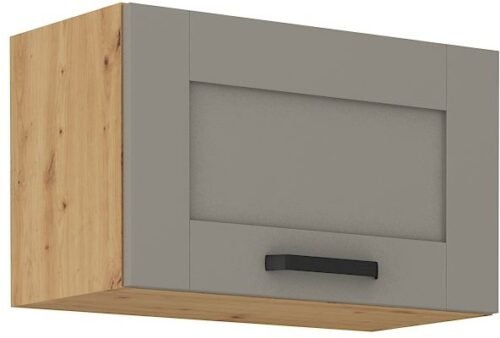 Wall cabinet with hood 60 cm Luna artisan/clay grey 60 GU-36 1F