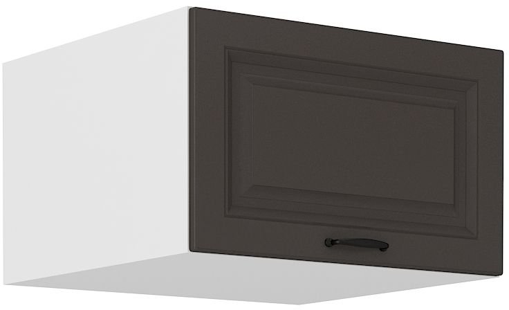Low deep wall cabinet 60 cm Stillo white/graphite 60 NAGU-36 1F