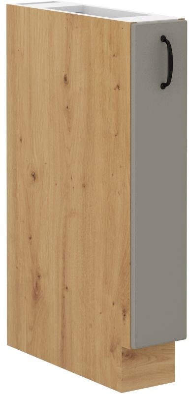 Base cabinet 15 cm Cargo Stillo artisan/clay gray 15 D CARGO BB