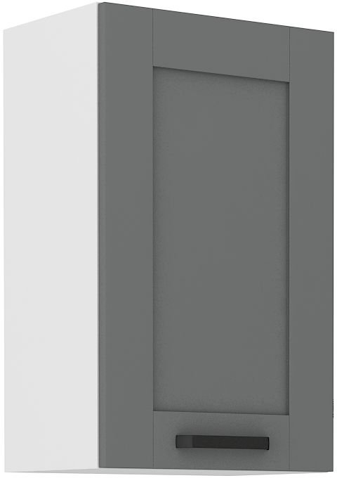 Wall cabinet 45 cm Luna white/dust grey 45 G-72 1F