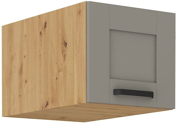 Low deep wall cabinet 40 cm Luna artisan/clay grey 40 NAGU-36 1F