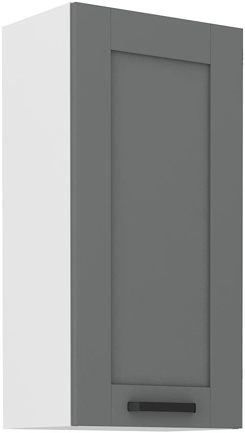 Wall cabinet 45 cm Luna white/dust grey 45 G-90 1F