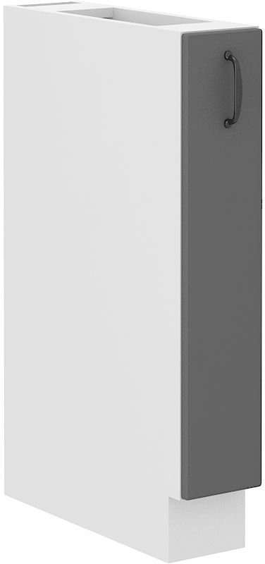 Base cabinet 15 cm Cargo Stillo white/dust grey 15 D CARGO BB