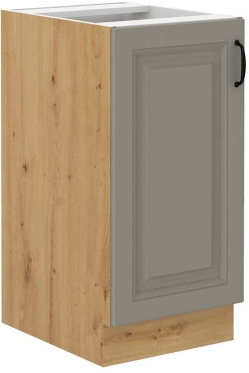Base cabinet 40 cm Stillo artisan/clay grey 40 D 1F BB