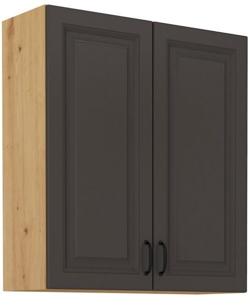Wall cabinet 80 cm Stillo artisan/graphite color 80 G-90 2F