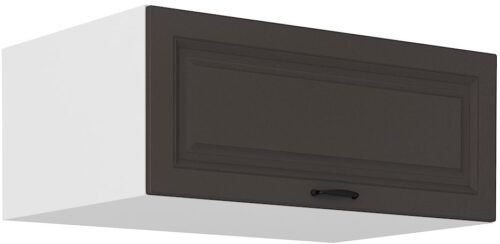 Low deep wall cabinet 80 cm Stillo white/graphite 80 NAGU-36 1F