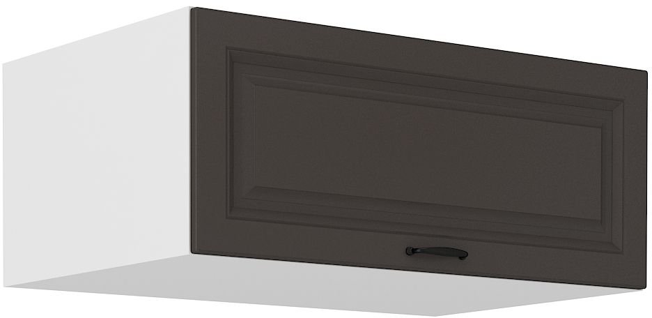 Low deep wall cabinet 80 cm Stillo white/graphite 80 NAGU-36 1F