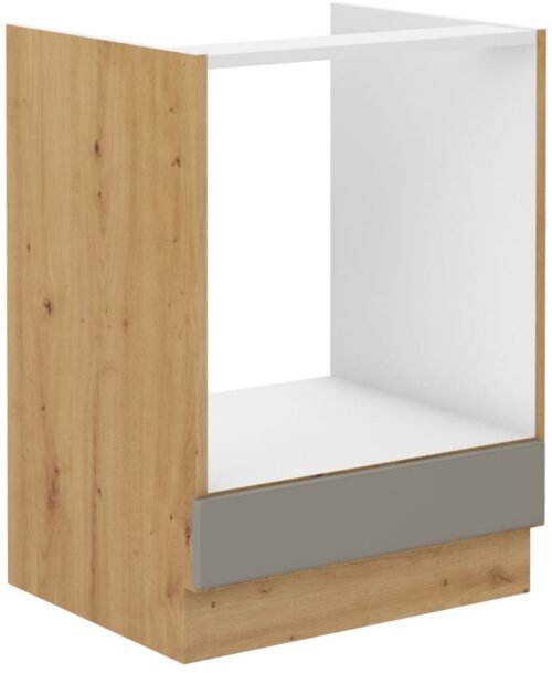 Base cabinet 60 cm Stillo artisan/clay gray oven 60 D GAS BB