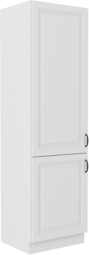 60 cm Stillo white refrigerator cabinet LO-210 2F 60 cm