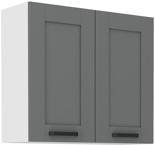 Wall cabinet 80 cm Luna white/dust grey 80 G-72 2F