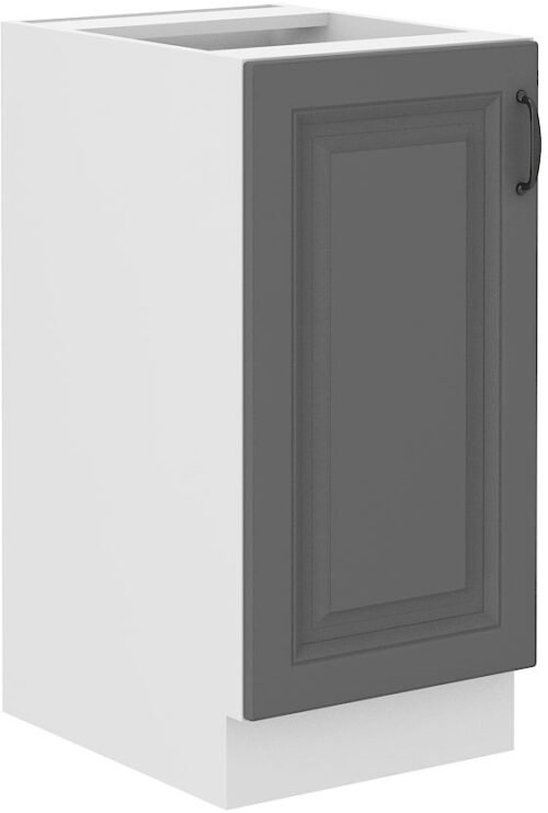 Base cabinet 40 cm Stillo white/dust grey 40 D 1F BB