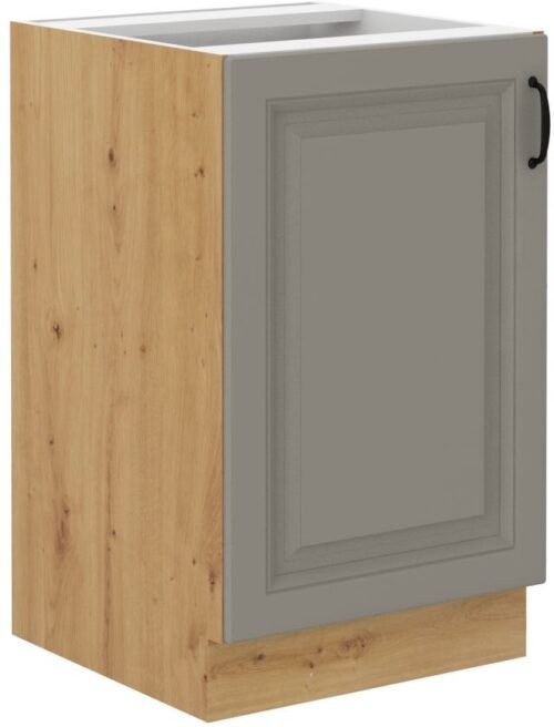 Base cabinet 50 cm, Stillo artisan/clay grey sink 50 ZL 1F BB