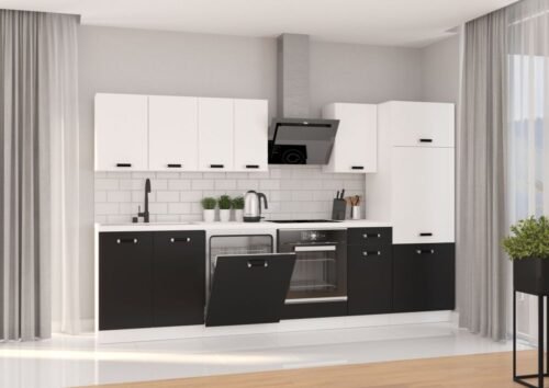 Omega kitchen set 300 cm with countertops