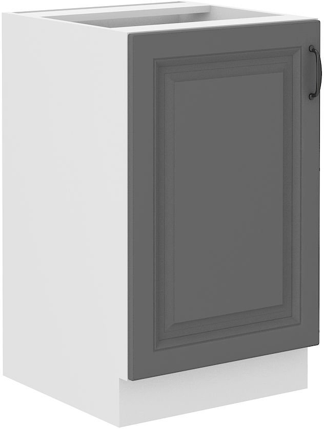 Base cabinet 50 cm Stillo sink white/dust grey 50 ZL 1F BB