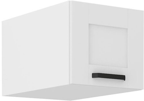 Low wall cabinet, 40 cm deep, Luna white 40 NAGU-36 1F