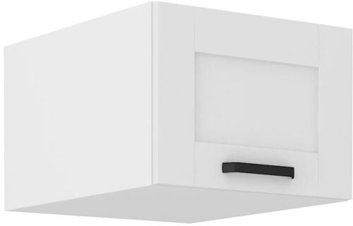 Low wall cabinet, 50 cm deep, Luna white 50 NAGU-36 1F