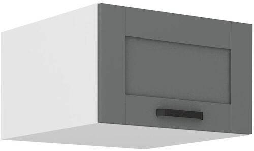 Low deep wall cabinet 60 cm Luna white/dust grey 60 NAGU-36 1F