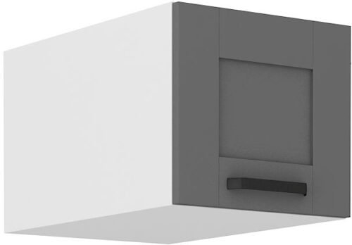 Low wall cabinet, 40 cm deep, Luna white/dust grey 40 NAGU-36 1F