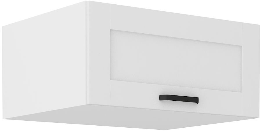 Low wall cabinet, deep, 80 cm, Luna white, 80 NAGU-36 1F