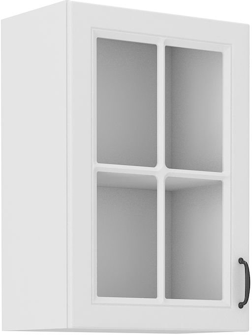 Wall cabinet 40 cm display case Stillo white 40 GS-72 1F