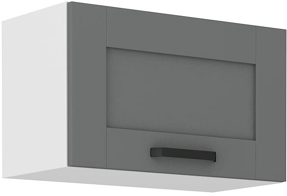 Wall cabinet with hood 60 cm Luna white/dust grey 60 GU-36 1F
